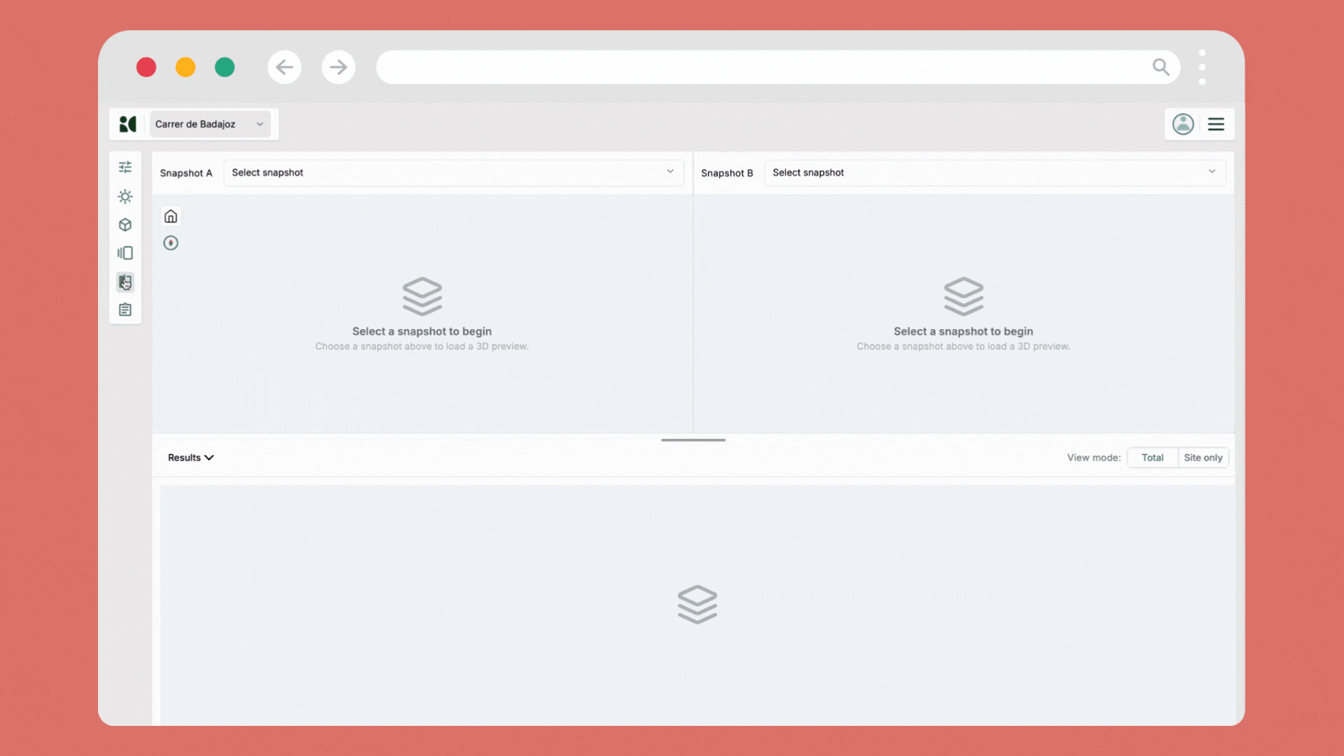Comparison — after redesign