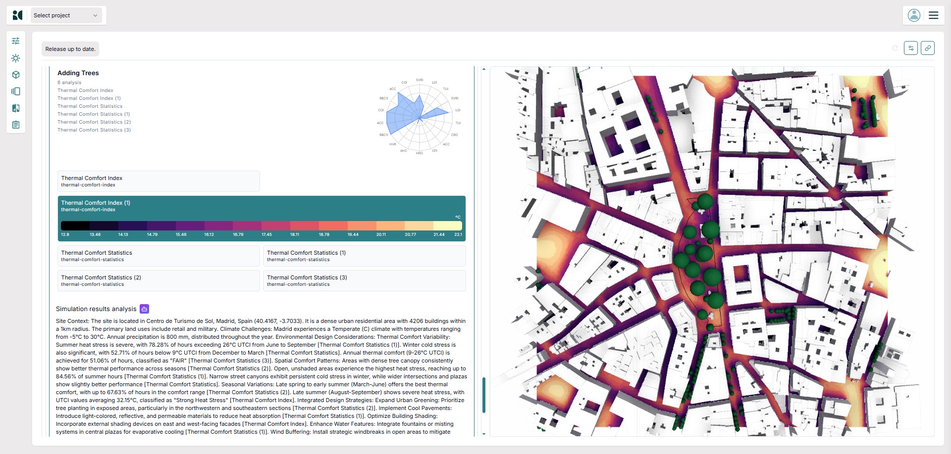 Reports — before redesign