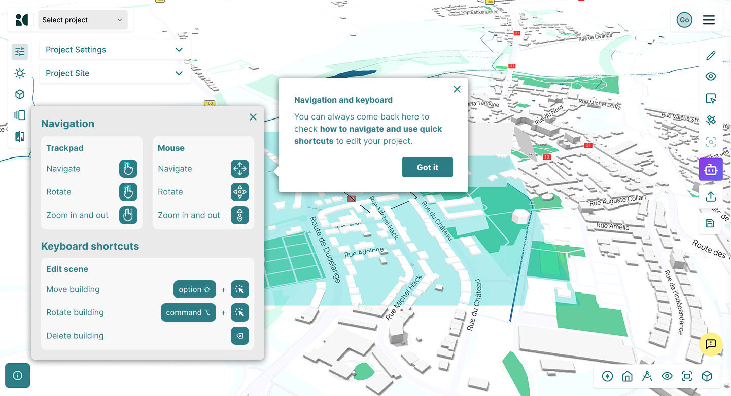 Quick tour — 9-step onboarding